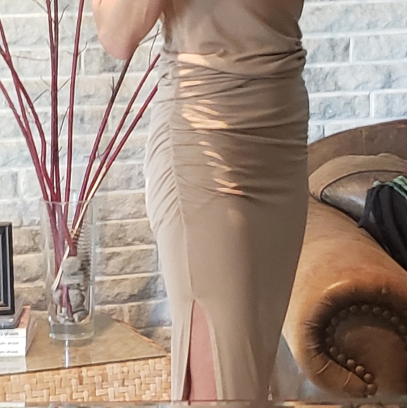 VICTORIA'S SECRET tanktop side ruched maxidress XS - Picture 12 of 12